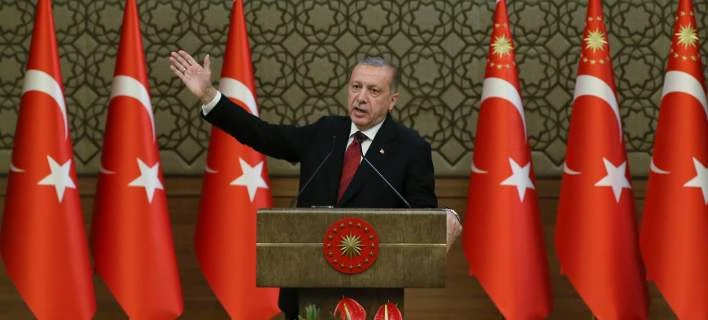 Σάλος με τον χάρτη σε κρατικό κανάλι που δείχνει τη «Μεγάλη Τουρκία» που ονειρεύεται ο Ερντογάν (εικόνα)